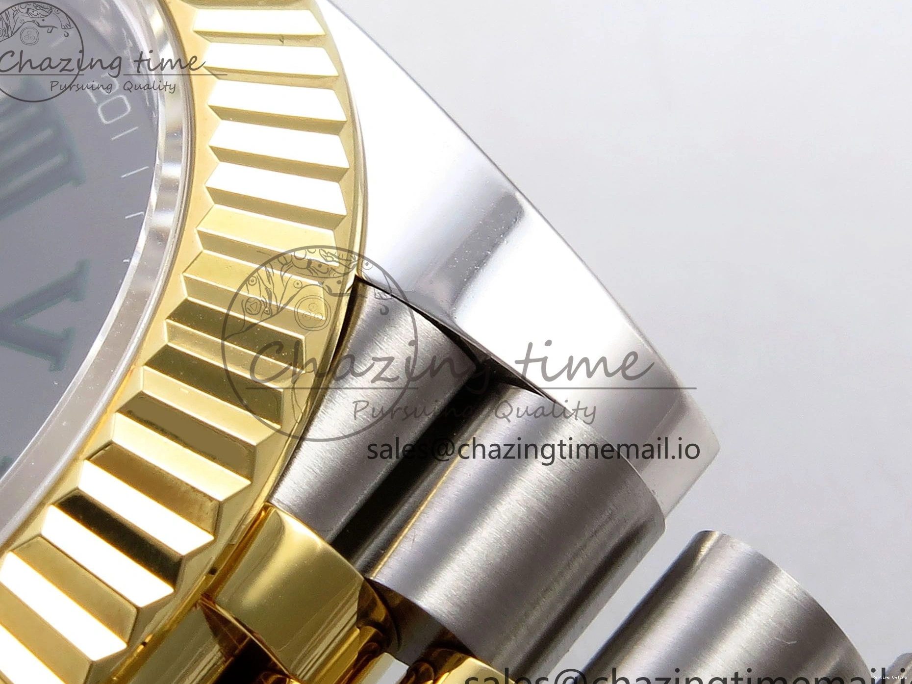 0513 DateJust 41 SS YG ARF 1:1 Best Edition 904L Steel Gray Green Roman Dial on Jubilee Bracelet SH Casual 1245